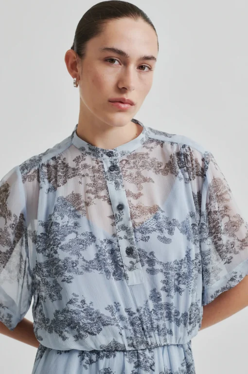 Maje Dress Cashmere Blue