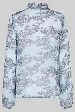 Maje Shirt Cashmere Blue