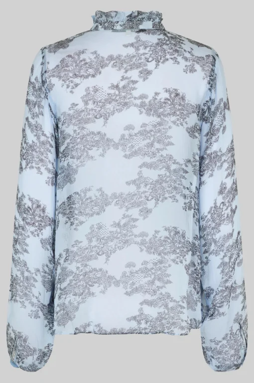 Maje Shirt Cashmere Blue