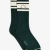 Malissa Plush Sock Conifer