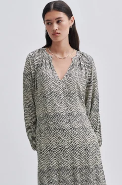 Mallow Tunic Dress Black
