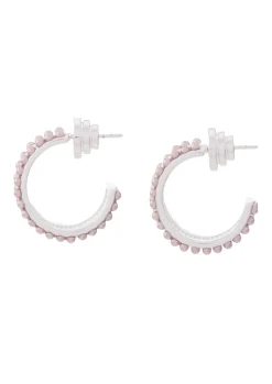 Manhattan Flat Hoop Silver
