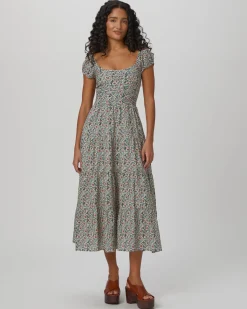 Marchella Dress Botanical Blue