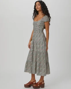 Marchella Dress Botanical Blue