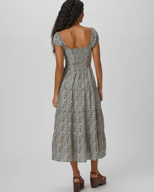 Marchella Dress Botanical Blue