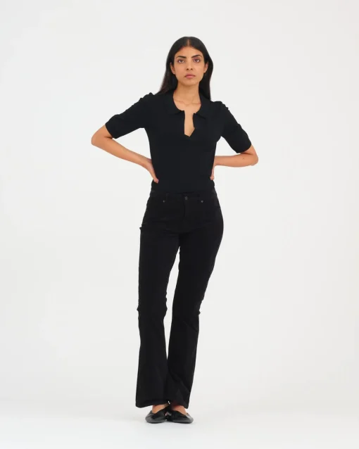 Marija Jeans Baby Cord Black
