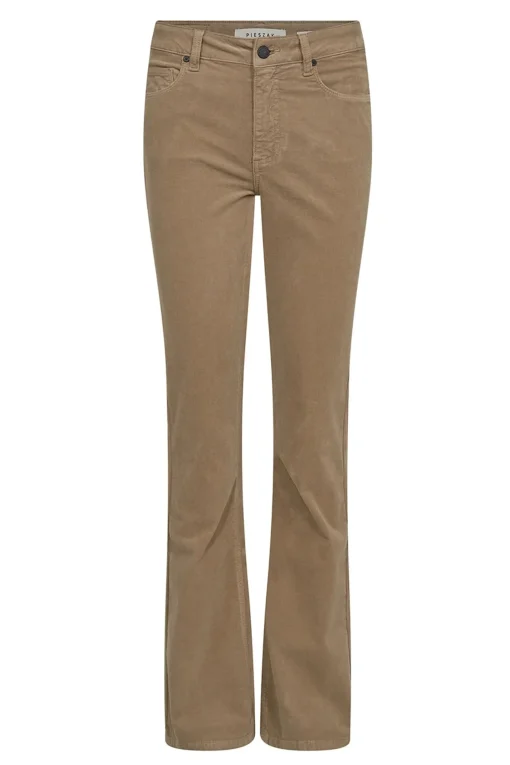 Marija Jeans Baby Cord Lead Brown