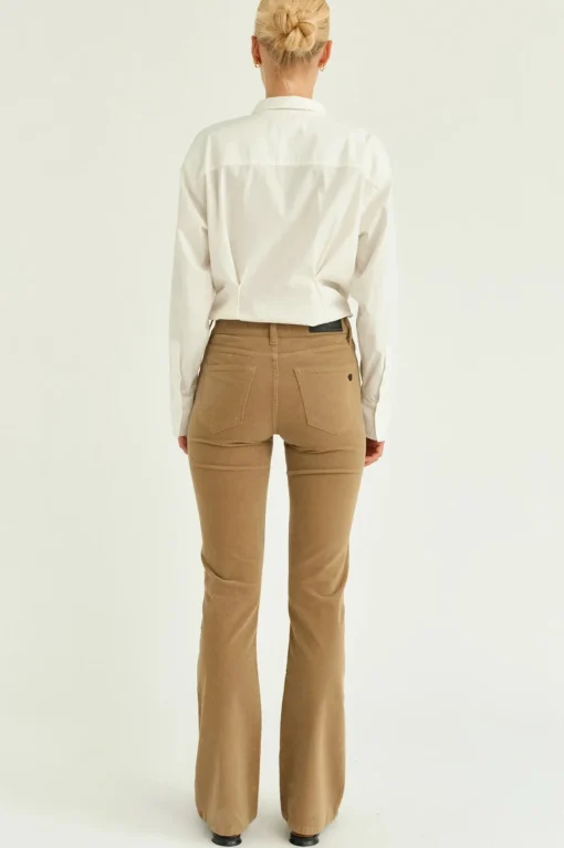 Marija Jeans Baby Cord Lead Brown