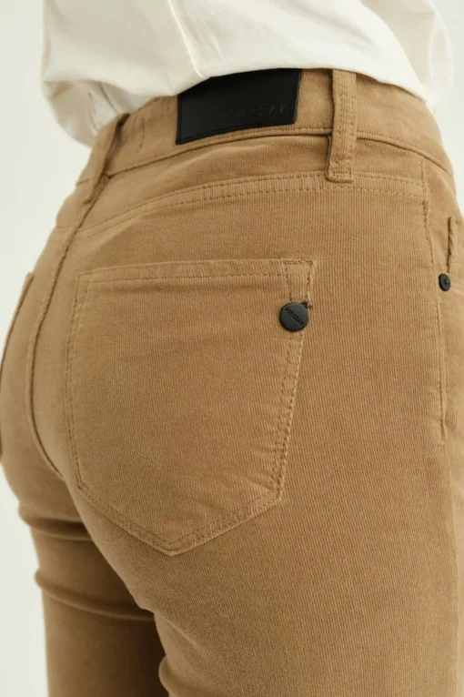 Marija Jeans Baby Cord Lead Brown