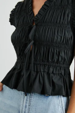 Martine Top Black