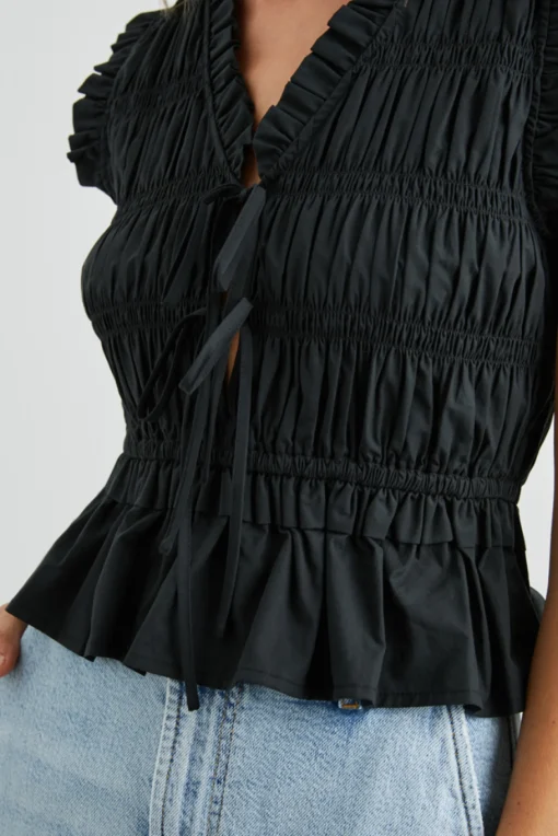 Martine Top Black