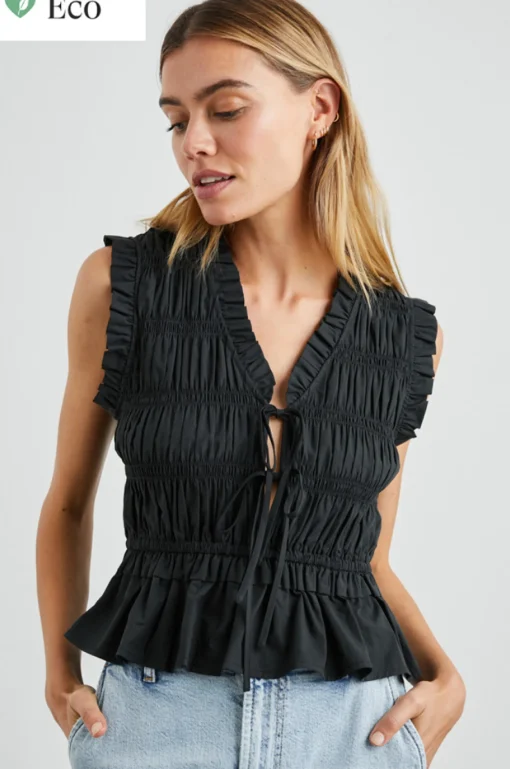 Martine Top Black