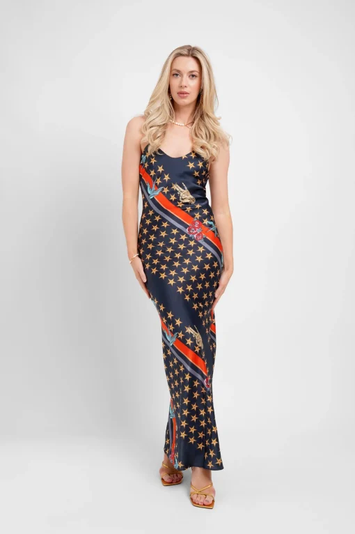Maxi Slip Dress Sailors Dreams