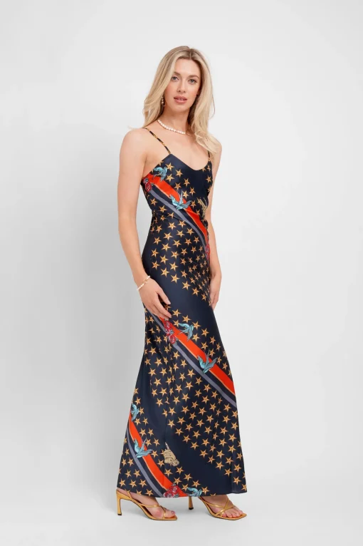 Maxi Slip Dress Sailors Dreams