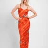Maxi Slip Dress The Red Stars