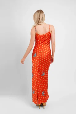 Maxi Slip Dress The Red Stars