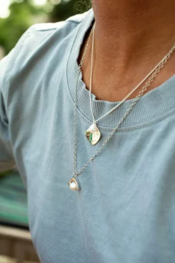 Meditative Pearl Spinner Necklace