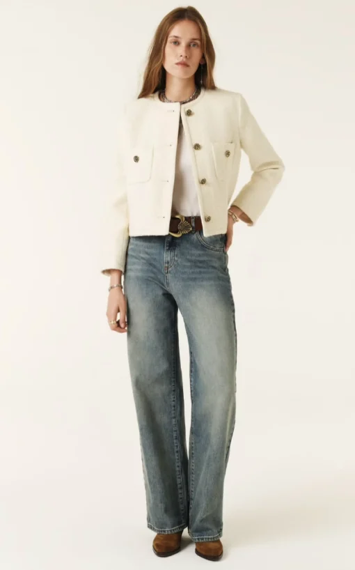 Meredith Jacket Ecru