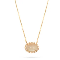Mini Button Choker Mother Of Pearl