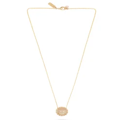 Mini Button Choker Mother Of Pearl
