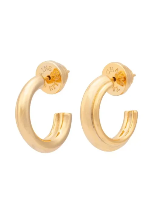 Mini Everyday Hoop Earrings Gold