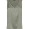 MMAstrid Silk V-Neck Shadow