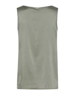 MMAstrid Silk V-Neck Shadow