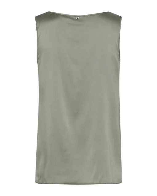 MMAstrid Silk V-Neck Shadow