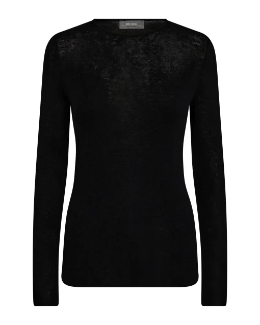 MMBouch O-neck Knit Black