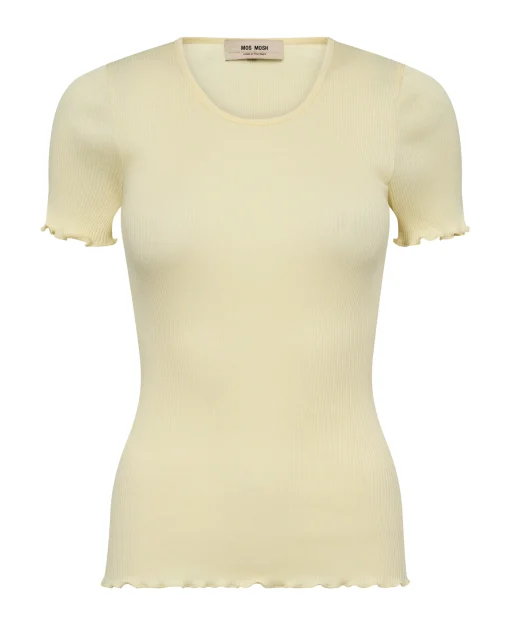 MMElaine O-SS Silk Tee French Vanilla