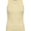 MMElaine Silk Tank Top French Vanilla