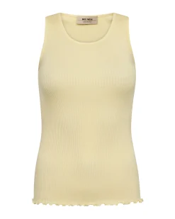 MMElaine Silk Tank Top French Vanilla