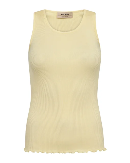 MMElaine Silk Tank Top French Vanilla