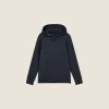 MMGAbel Hood Sweat Indigo Blue