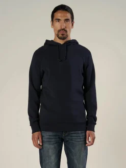 MMGAbel Hood Sweat Indigo Blue