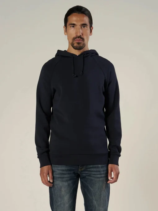 MMGAbel Hood Sweat Indigo Blue