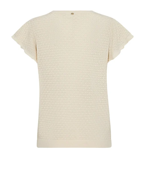 MMGanna Pattern Knit Ecru