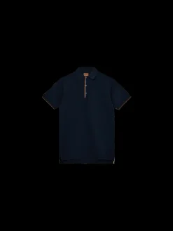MMGHarvey Polo Ss Tee Navy