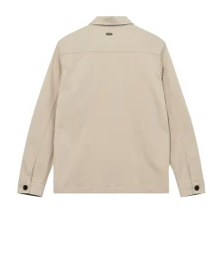 MMGMatteo Soft Overshirt Warm Beige