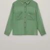 MMHDevotion Silk Shirt Watercress