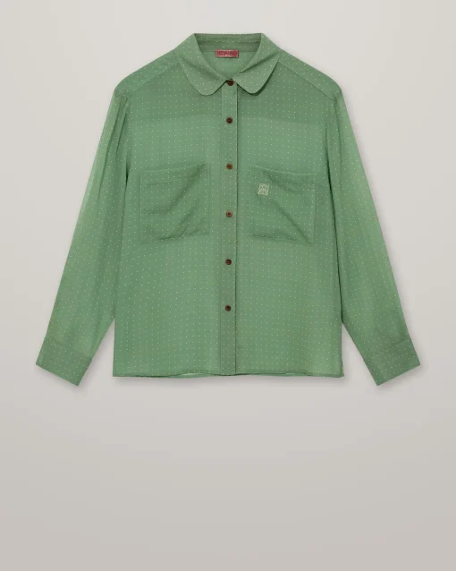 MMHDevotion Silk Shirt Watercress