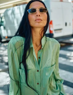 MMHDevotion Silk Shirt Watercress