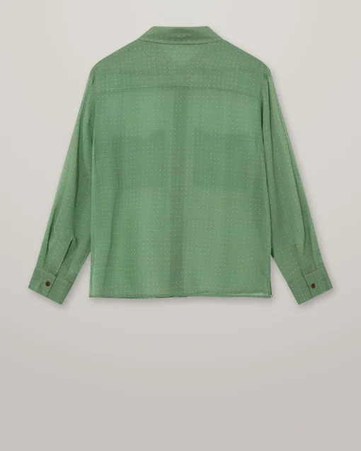 MMHDevotion Silk Shirt Watercress