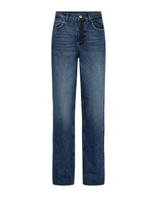 MMRelee Chrome Jeans Mid Blue Long