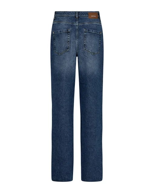 MMRelee Chrome Jeans Mid Blue Long