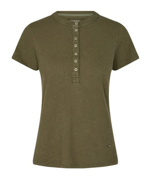 MMRype SS Placket Tee Olive Night