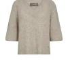 MMTaci 3/4 Knit Feather Gray