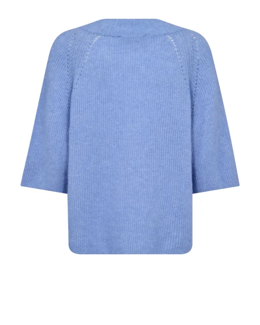 MMTaci 3/4 Knit Hydrangea