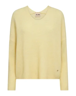 MMThora V Neck Knit French Vanilla