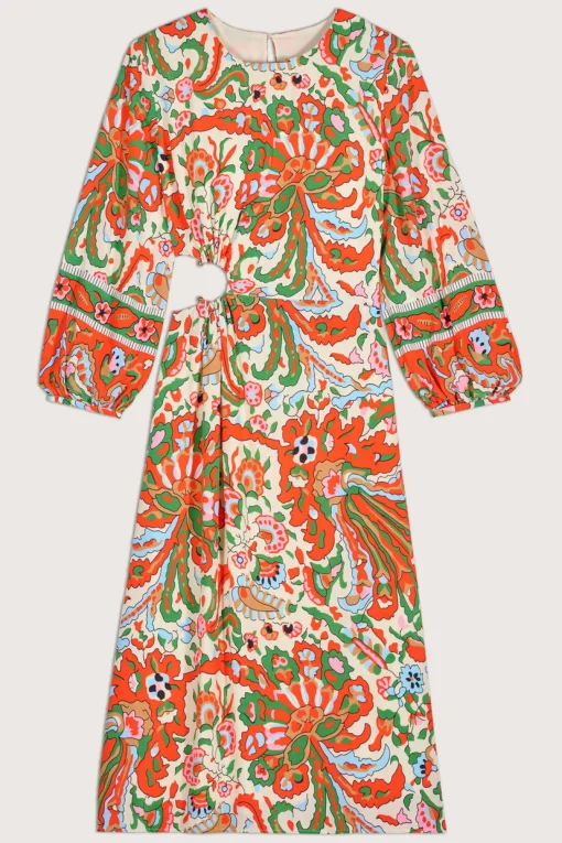 Monica Dress Ecru